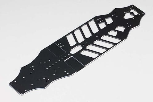 #BD-002FA - Aluminum main chassis for BD12