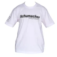 #G1001XS - SCHUMACHER "MONO" T-SHIRT WHITE - XS