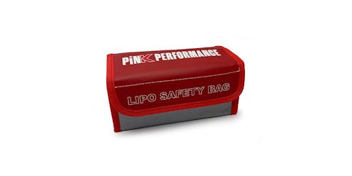 #PP0-LB001M - Pink Performance LiPo Battery Safety Bag M-size (185x75x65mm)