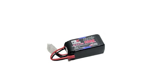 #PP1-3S1300-J - Pink Performance Zephir LiPo 3S 11.1V-1300-35C (JST) 72x34x24mm 106g