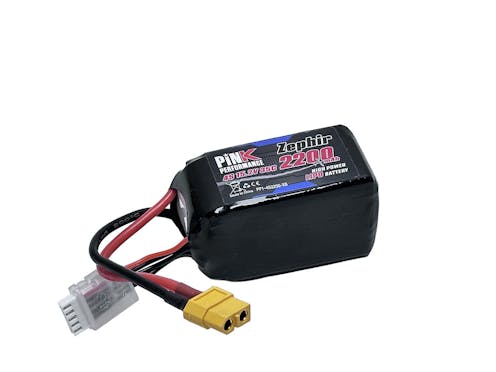 #PP1-4S2200-X6 - Pink Performance Zephir LiPo 4S 14.8V-2200-35C (XT60)106x35x31mm 235g