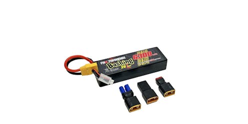 #PP3-2S6300-M - Pink Bashing LiPo 2S 7.4V-6300-50C (Multi) 139x47x25mm 325g