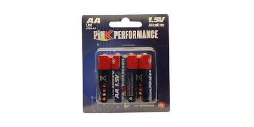 #PPA-AA - Pink Performance AA Alkaline 1.5V Dry Cell (4pcs)