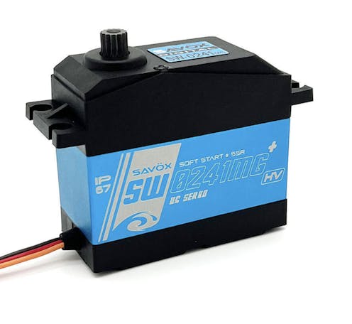 #SAV-SW0241MG+ - SAVOX WATERPROOF JUMBO HV DIGI SERVO 40KG/0.17S@7.4V - PLUS