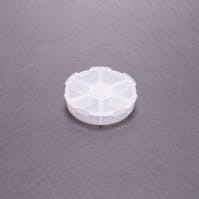 #MK5968 - MONKEYKING PARTS BOX ROUND - 6 COMPARTMENTS