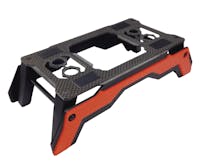 #RCM-3DPCS-OFR-RED - RC MAKER 3D PRO CARBON CAR STAND FOR 1/10TH OFF-ROAD - RED
