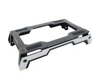 #RCM-3DPCS-ONR-SILVER - RC MAKER 3D PRO CARBON CAR STAND FOR 1/10TH & 1/12TH ONROAD  - SILVER