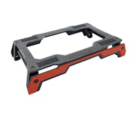 #RCM-3DPCS-ONR-RED - RC MAKER 3D PRO CARBON CAR STAND FOR 1/10TH & 1/12TH ONROAD  - RED