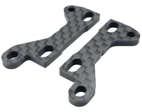 #RCM-MTC2R-WUB - RC MAKER CARBON WIDE UPPER BULKHEAD FOR MUGEN MTC2R (STANDARD AND WIDER)