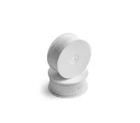 #XR369912-H - TEAM XRAY 4WD FRONT WHEEL AERODISK WITH 12MM HEX IFMAR - WHITE - HARD (2)