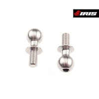 #IRIS-84006 - Iris 6x6mm Suspension Ballstud - Tititanium (2pcs)