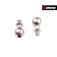 #IRIS-84007 - Iris 6.5x3.5mm Suspension Ballstud - Tititanium (2pcs)