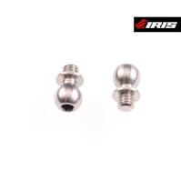 #IRIS-84010 - Iris 5x2.5mm Ballstud - Tititanium (2pcs)