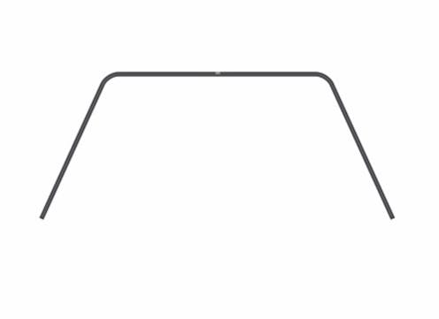 #XR302831 - X4 ANTI-ROLL BAR UAM - UNDER ARM MOUNT - FRONT 1.1 MM