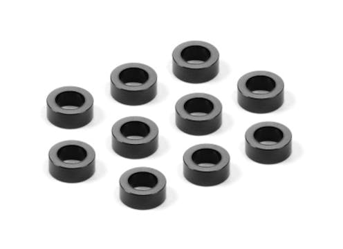 #XR303140-K - ALU SHIM 3x5x2.0MM - BLACK (10)