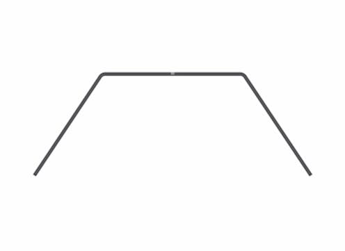 #XR303831 - X4 ANTI-ROLL BAR UAM - UNDER ARM MOUNT - REAR 1.1 MM