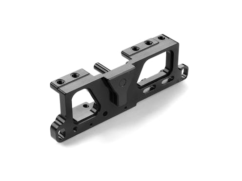#XR303755 - X4 ALU MOTOR MOUNT WITH 3MM CENTERING PINS