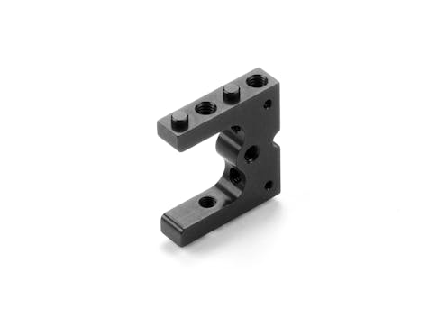 #XR306206-L - X4 ALU SERVO MOUNT - BLACK - V2