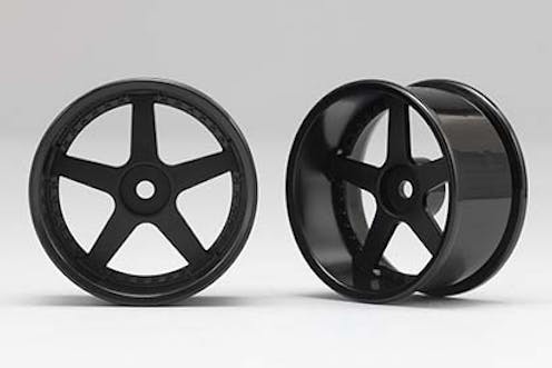 #RP-6113B8A - Yokomo RP Drift Wheel 5spoke 01 offset 8 Black