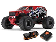 #ARA3230ST2 - ARRMA GORGON 2WD MT 1/10 RTR S - BATT & CHARGE INC - RED