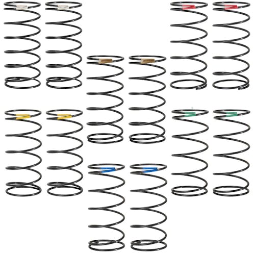 #1U-10510 - 1UP X-GEAR 13MM BUGGY SPINGS - PRO PACK - 6 PAIRS - FRONT