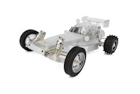 #AS6004 - TEAM ASSOCIATED RC10CC CLASSIC CLEAR EDITION KIT - DISPLAY ONLY