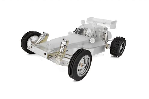 #AS6004 - TEAM ASSOCIATED RC10CC CLASSIC CLEAR EDITION KIT - DISPLAY ONLY