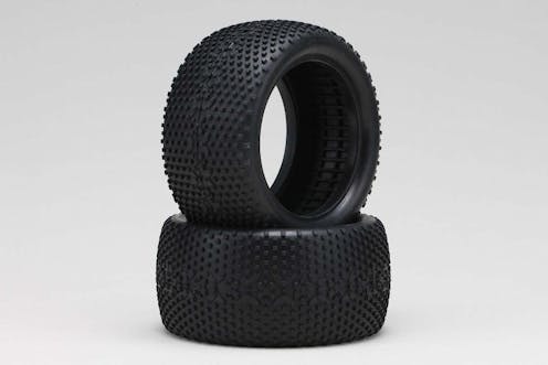 #TR-62G - Rear tire Pre-Glued (2pcs.) for RO1.0