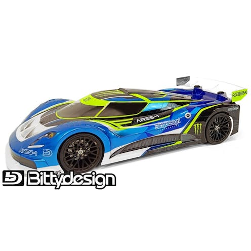 #BD-GT-190AS1 - BITTYDESIGN ARES-1 1/10 GT 190MM BODY