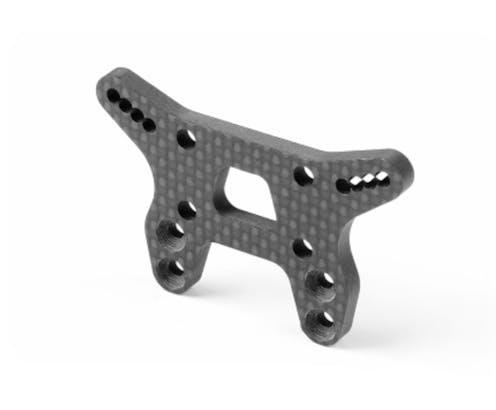 #XR322089 - XRAY XB2 GRAPHITE SHOCK TOWER FOR BRIDGE UPPER DECK - FRONT