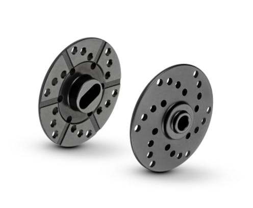 #XR324130-L - XRAY ALU 2-PAD SLIPPER CLUTCH PLATES - VENTILATED - SET