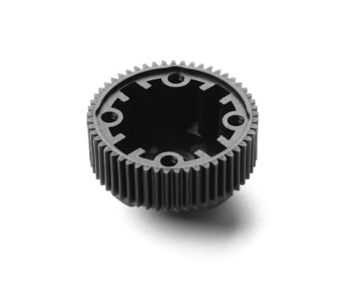 #XR324955 - XRAY COMPOSITE GEAR DIFFERENTIAL CASE WITH PULLEY 53T - LCG - NARROW