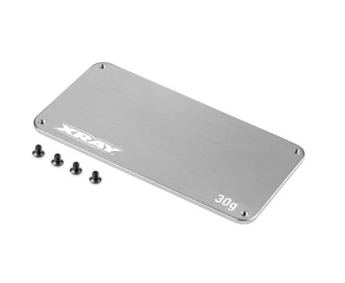 #XR326152 - XRAY STAINLESS STEEL WEIGHT FOR ELECTRONICS FOR 1-PIECE CHASSIS 30g