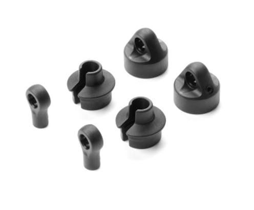 #XR368013 - XRAY COMPOSITE SHOCK PARTS FOR 2 SHOCKS - BIG BORE