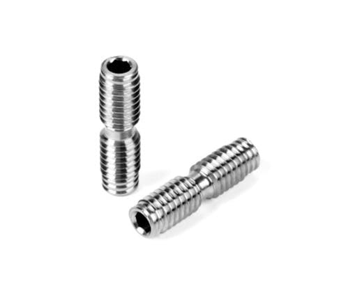 #XR302640-T - XRAY X4 ADJUSTABLE CAMBER SCREW 14MM M4 L/R - TITANIUM (2)
