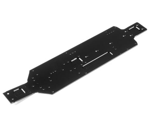 #XR361113 - XRAY XB4 ALU CHASSIS ADJUSTABLE TRANSMISSION POSITION - SWISS 7075 T6 - 2.0MM