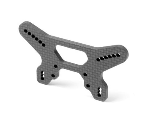 #XR362088 - XRAY GRAPHITE SHOCK TOWER FOR HS BULKHEAD - FRONT - 3.5MM - WIDER