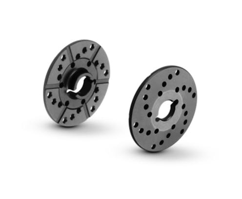 #XR364130-L - XRAY ALU ONE-WAY SLIPPER CLUTCH PLATES - VENTILATED - SET