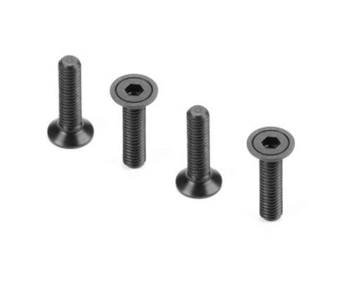 #XR913312 - XRAY HEX SCREW 110� SFH M3x12 - CNC MACHINED - HUDY SPRING STEEL� (4)