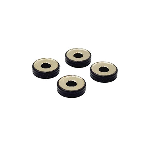 #RCM-RCSR-2.0B - RCM Large Contact Brass "Ringed" Roll Center Shim Set - Assorted Sizes - 2.0mm