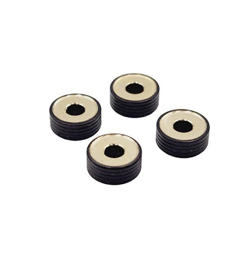 #RCM-RCSR-3.0B - RCM Large Contact Brass "Ringed" Roll Center Shim Set - Assorted Sizes - 3.0mm