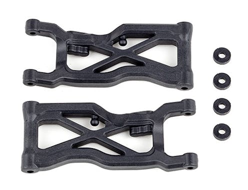 #AS92409 - TEAM ASSOCIATED RC10B7 FT REAR SUSPENSION ARMS, CARBON