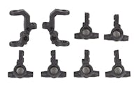 #AS92415 - TEAM ASSOCIATED RC10B7 FT CASTER/STEERING BLOCKS CARBON