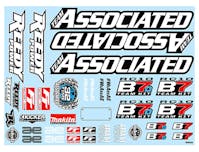 #AS92465 - TEAM ASSOCIATED RC10B7 DECAL SHEET