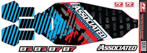 #AS92488 - TEAM ASSOCIATED RC10B7 CHASSIS PROTECTIVE SHEET