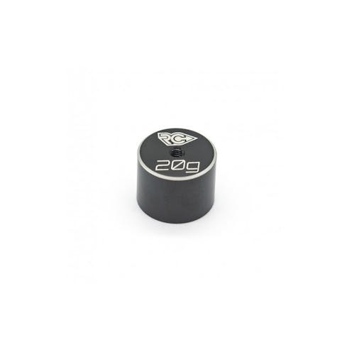 #RCPJ-A020 - RC-Project Small Brass Black Weight - 20g - 1Pc