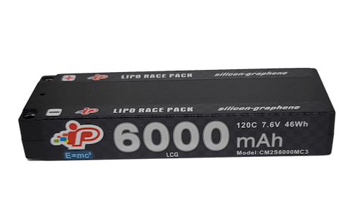 #IPCM2S6000MC3 - Intellect LiPo LiHV 6000mAh 2S 22.5mm Stick 7.6v