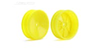 #JK6121YH - Jetko wheels 1:10 Buggy Front 2WD SLIM (2) - YELLOW