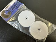 #BBW96 - BALLISTIC BUGGY 1/10 BUGGY 4WD FRONT WHEEL - WHITE