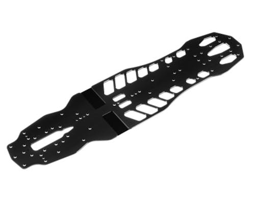 #XR301014 - X4F'24 ALU FLEX CHASSIS 2.0MM - SWISS 7075 T6